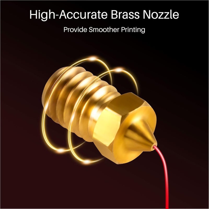 UniTak3D ANYCUBIC Kobra 3D Printer Extruder Hotend V5 J-Head Print Head with Silicone Sock 0.4mm Nozzle 24V Ceramic Cartridge Heater ONLY Suit for Kobra,NOT Work with Kobra GO,Kobra Neo, Kobra Max,Kobra Plus - Image 4